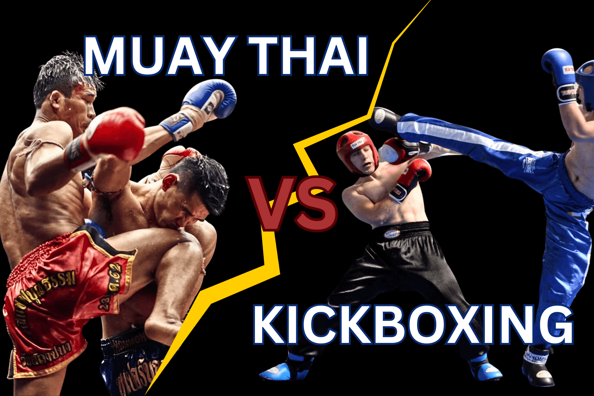 What’s the difference between the kickboxing and Muay Thai
