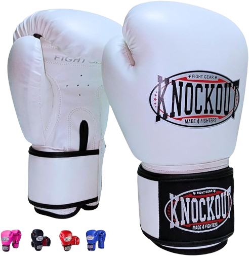 Knockout Muay Thai, Kickboxing, Boxing Gloves for Men and Women